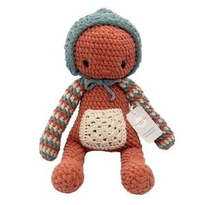 Crochet by Cass Handmade Plush Doll 21" Artisan Nursery‎ Baby Gift Toy